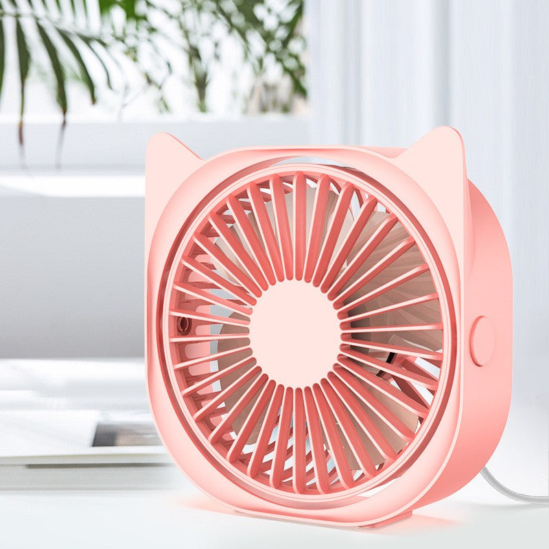 Mini ventilator birou USB | DeskBreeze - vivimall.ro