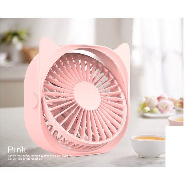 Mini ventilator birou USB | DeskBreeze - vivimall.ro