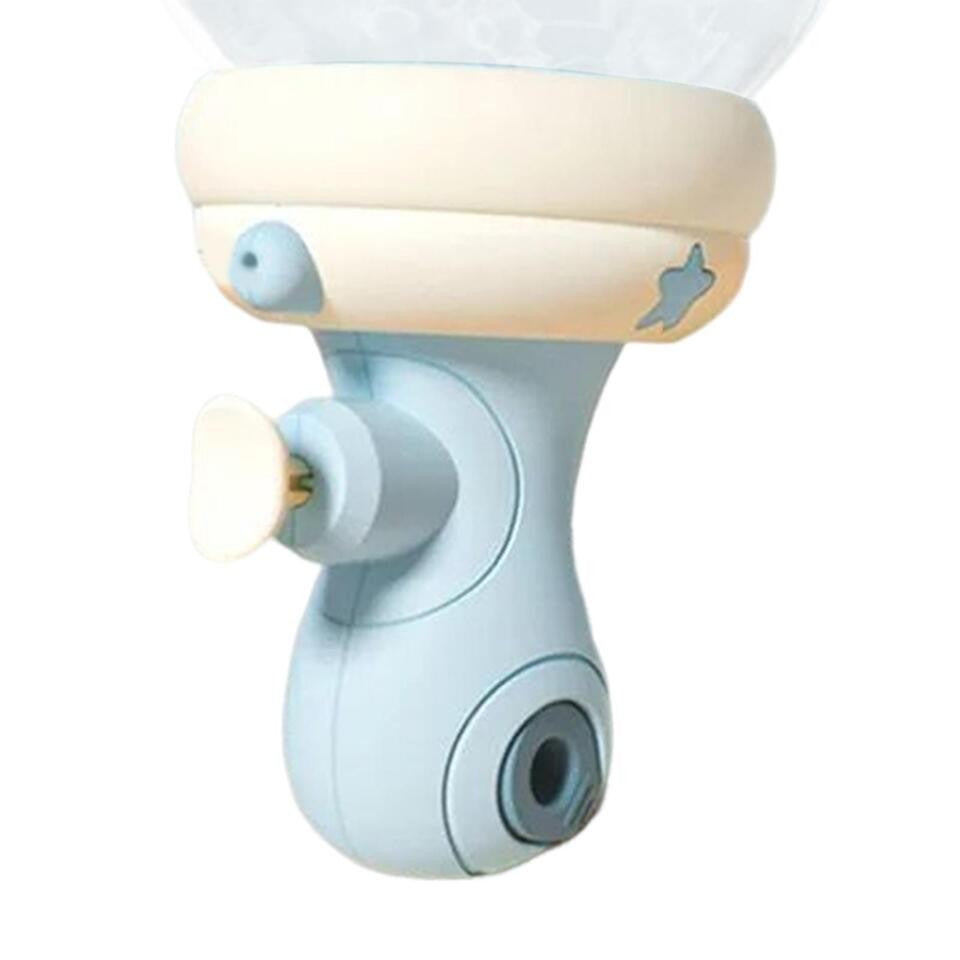 Pistol cu Apa pentru Copii, Vivimall, Multifunctional, Capacitate 300 mL, Model Hipopotam, 9x9x17cm, Plastic, Albastru - vivimall.ro