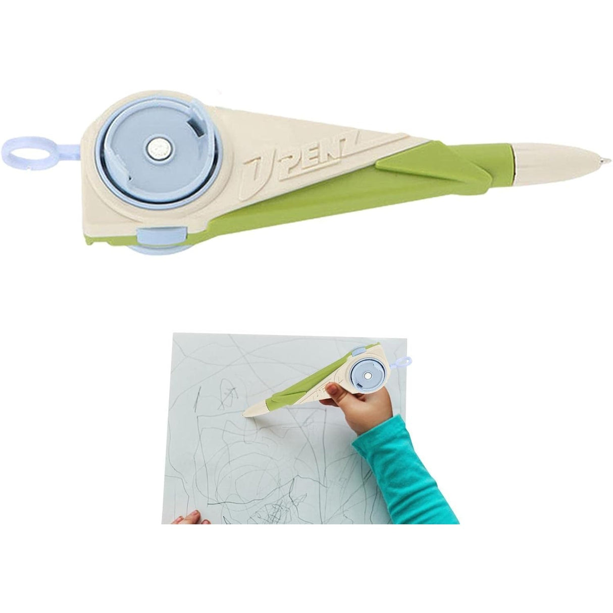 Pix Multifunctional, Vivimall, cu Titirez, 5x1.5x17cm, Verde - vivimall.ro