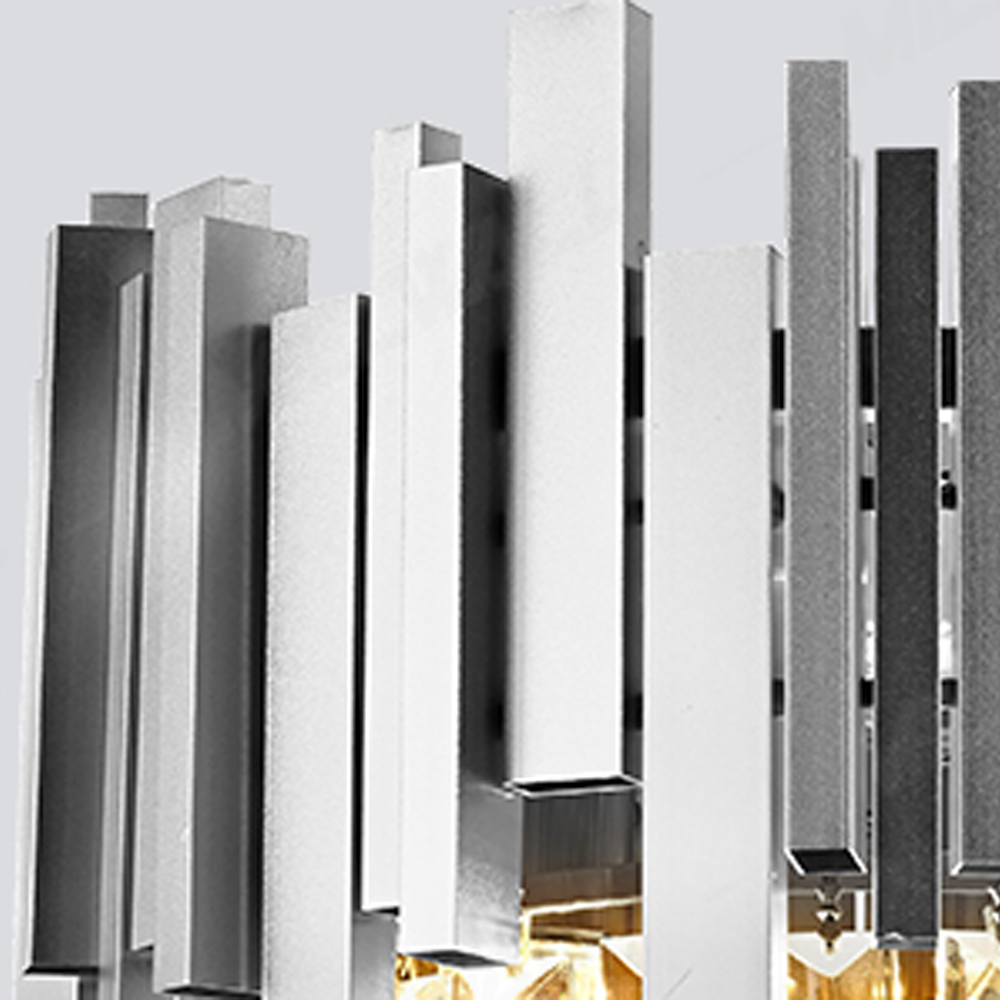 Candelabru Cristal Ø30cm 3xE14 | Blois Petito - vivimall.ro