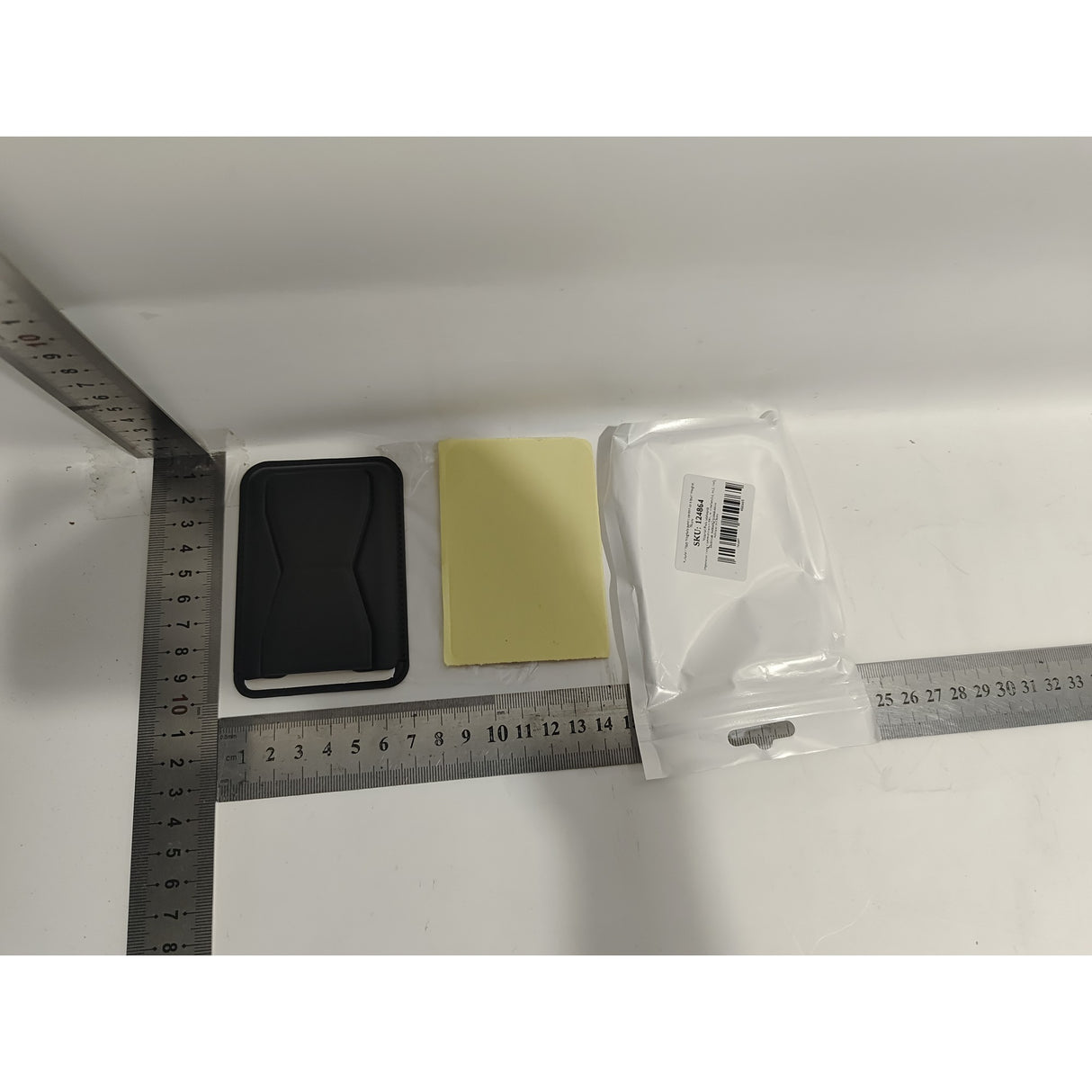 Portofel Flippy MagSafe pentru carduri cu suport integrat, Negru - vivimall.ro