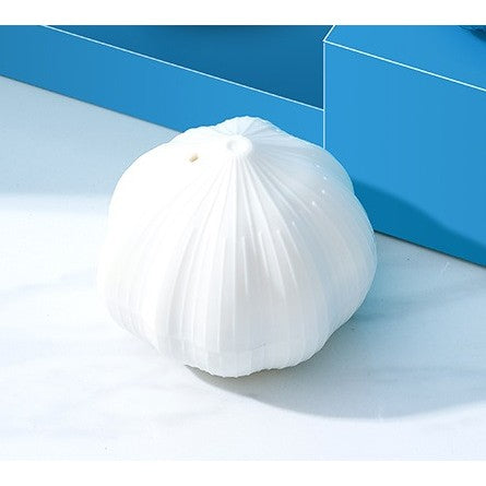 Presa Manuala pentru Usturoi, Vivimall, Model Usturoi, 7 x 7.5 cm, din Plastic, Alb - vivimall.ro