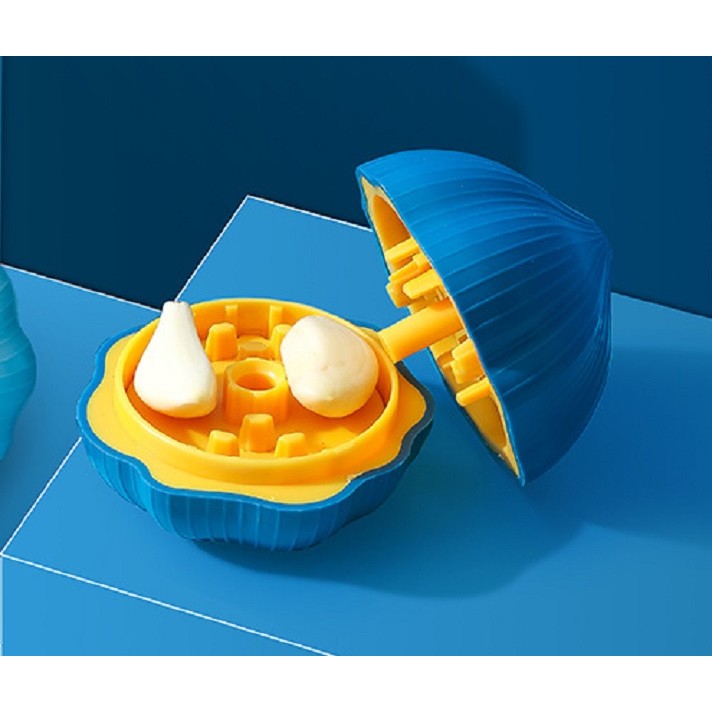 Presa Manuala pentru Usturoi, Vivimall, Model Usturoi, 7 x 7.5 cm, din Plastic, Albastru Inchis - vivimall.ro