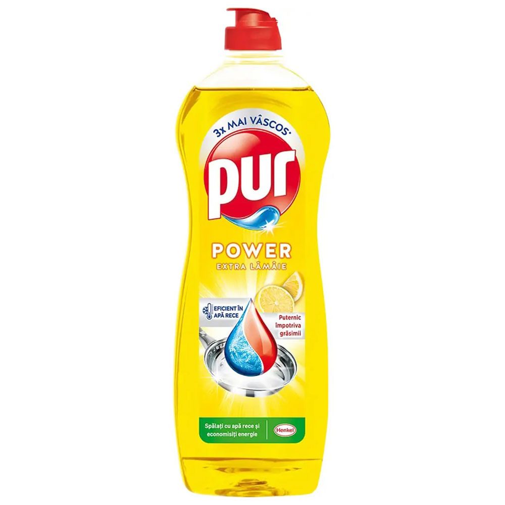 Pur Folyékony Mosogatószer 750 ml Lemon