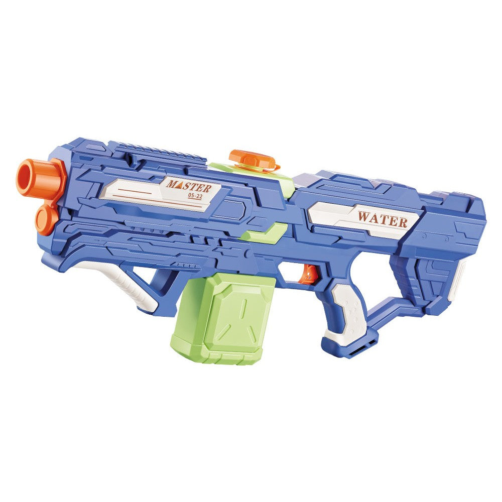 Pistol cu Apa pentru Copii, Rezervor 600ml, Vivimall, 14ani+, cu baterie 1500mAh, Electric Burst, Albastru/Verde, 800ML - vivimall.ro