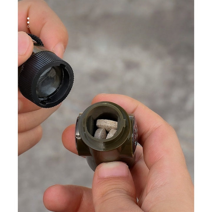 7 az 1-ben multifunkciós síp zöld | SafeGear