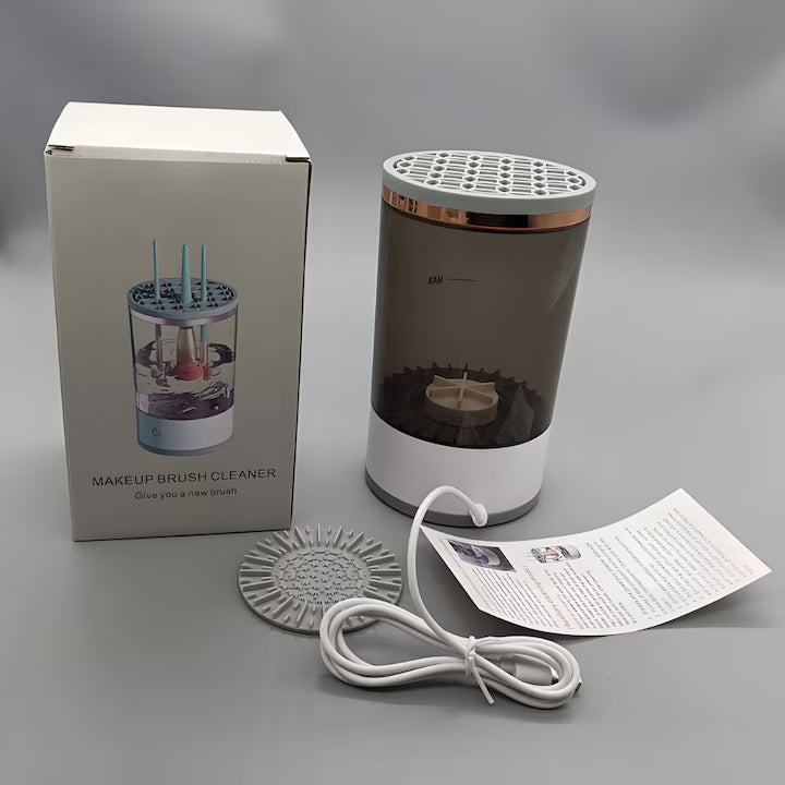 Dispozitiv curatare pensule cu vibratii sonice, negru | BrushPro 2