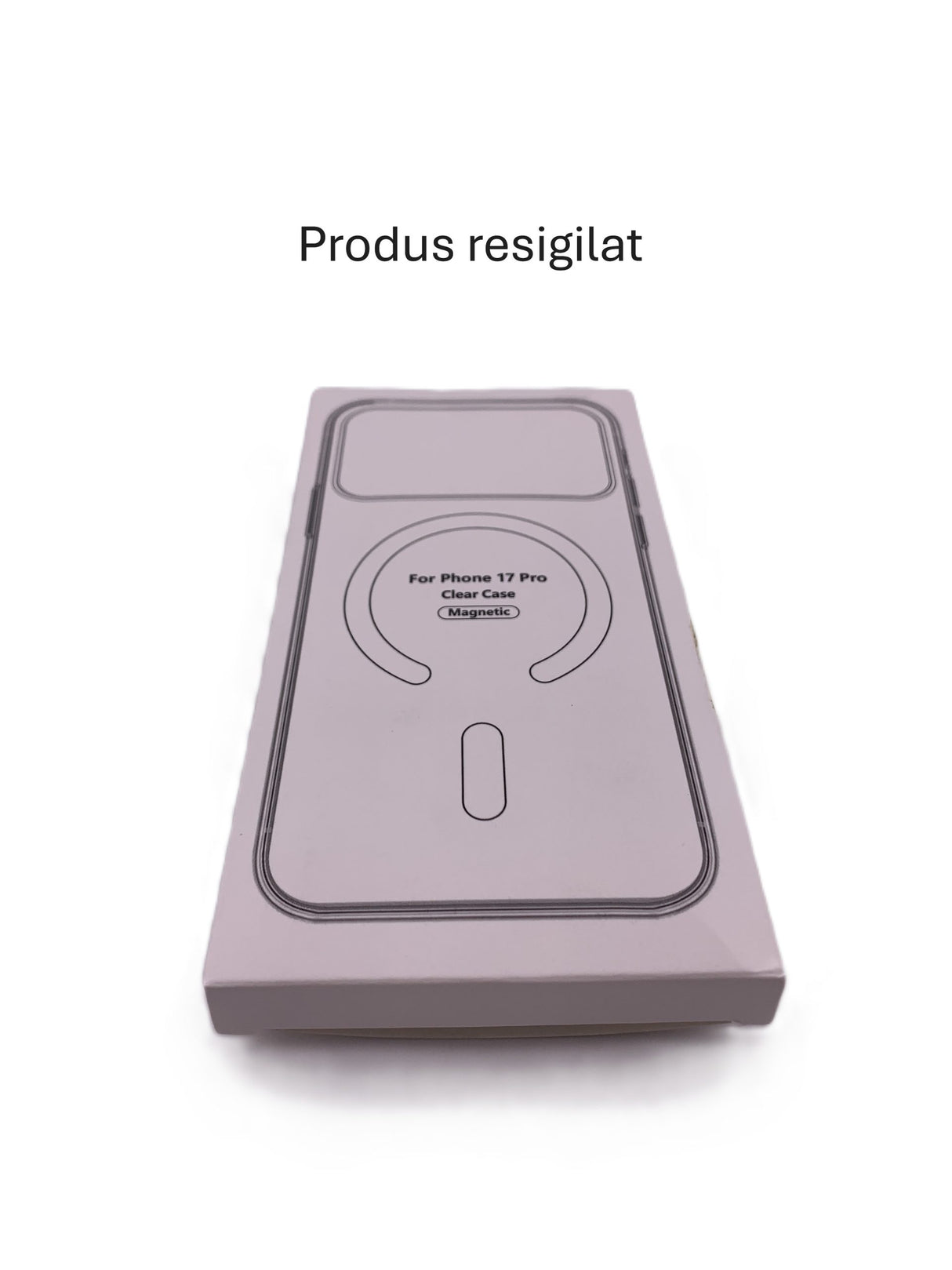 Detaliu husă Flippy iPhone 17 Pro Max antisoc, material silicon TPU transparent, colțuri ranforsate