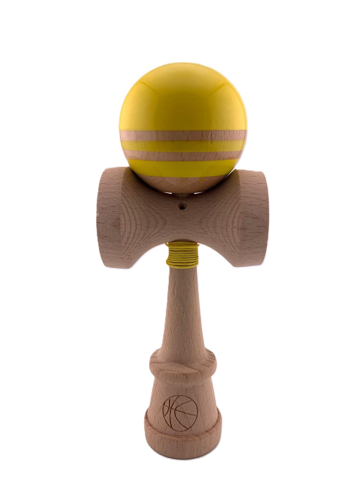 RESIGILAT - Kendama X Originala RAINBOW, Profesionala, Flippy, Cupe Mari KING SIZE V3, Super Sticky, Gaura in Baza, Rulment Metalic, din lemn 18 cm, Ata 62/65 cm, Galben/Maro - vivimall.ro