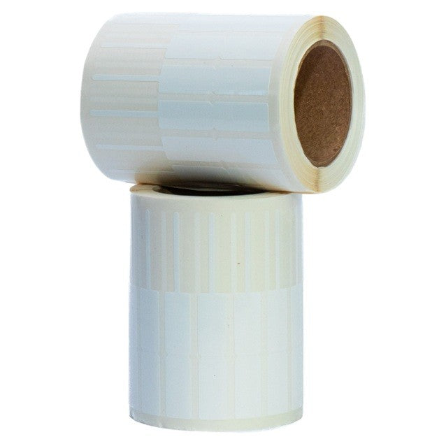 Rola Etichete Bijuterii, Vivimall, 1000 et./rola, din Plastic, 90 x 30 mm, Alb - vivimall.ro