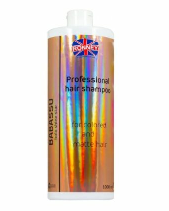 Șampon Energizant cu Ulei Babassu - Ronney, 1000 ml - Strălucire naturală