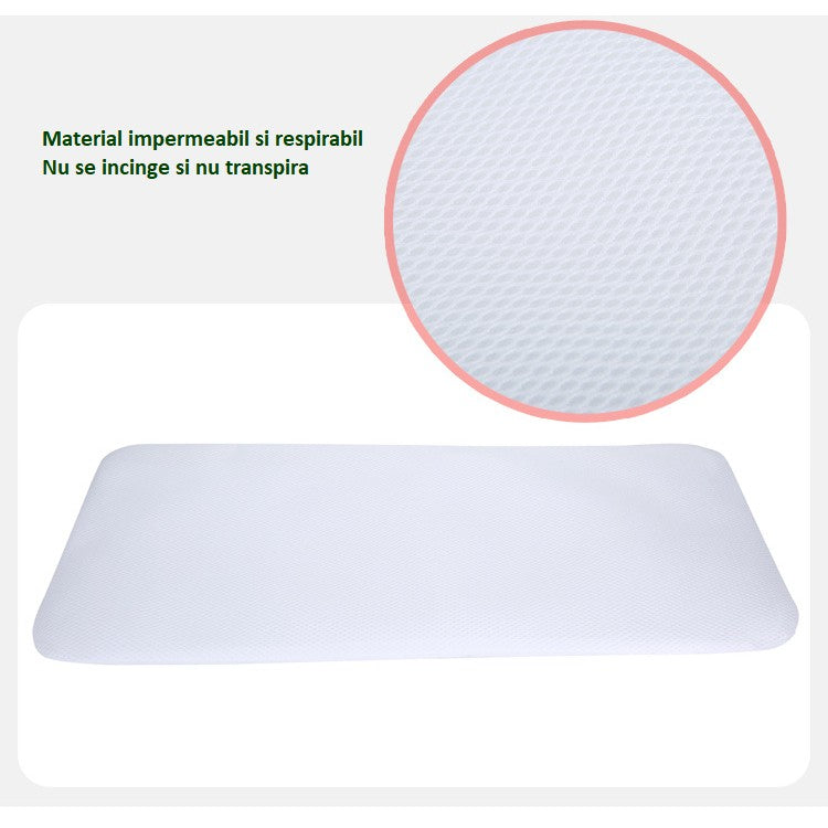 Rucsac Multifunctional pentru Mamici, Vivimall, cu Patut Pliabil si Baza de Schimbat, Rezistent la Apa, Capacitate Mare, Usor, Compartimente Multiple, Buzunar Termic pentru Lapte, 42 x 32 x 22 cm, Albastru Inchis - vivimall.ro