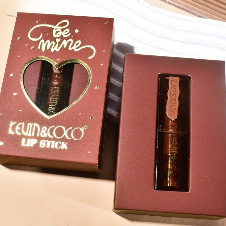 Ruj de Buze Mat, KEVIN & COCO, Be Mine, Lip-Stick Roz, 11.2 x 7.2 x 2.5 cm - vivimall.ro