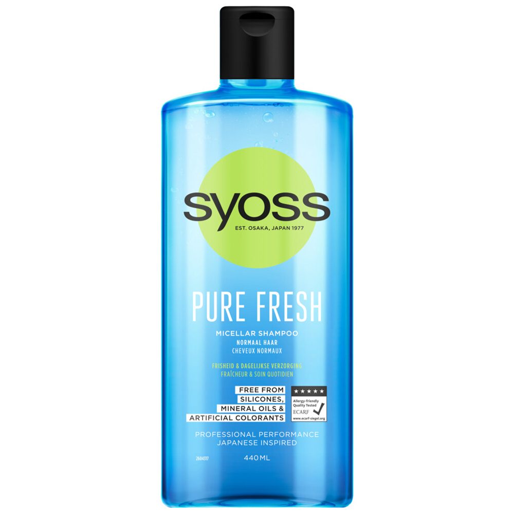 Sampon, Syoss, 440 ml Micellar Pure Fresh