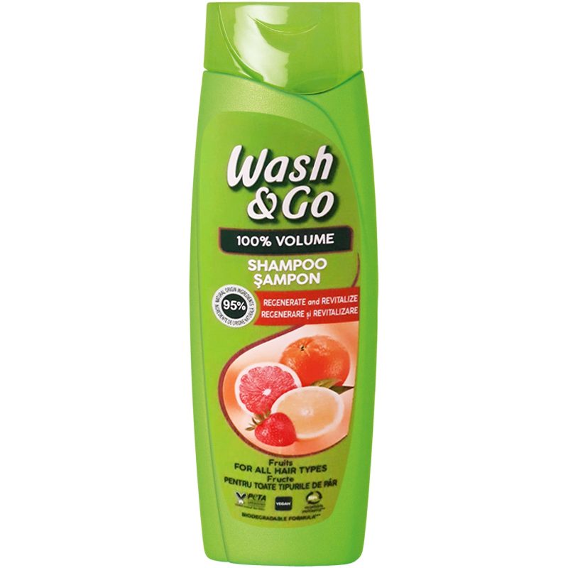 Sampon, Wash & Go, 360 ml Fruits