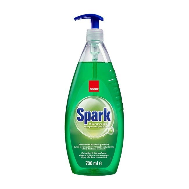 Sano Mosogatószer 700 ml Spark Uborka