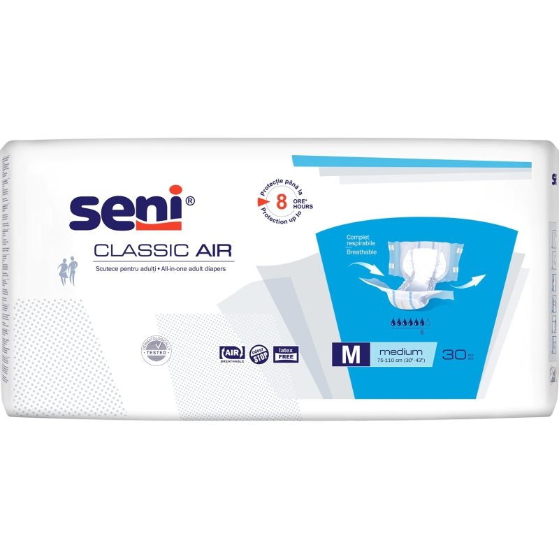 Seni pelenka, Classic Air Medium, 2-es méret, 30 db
