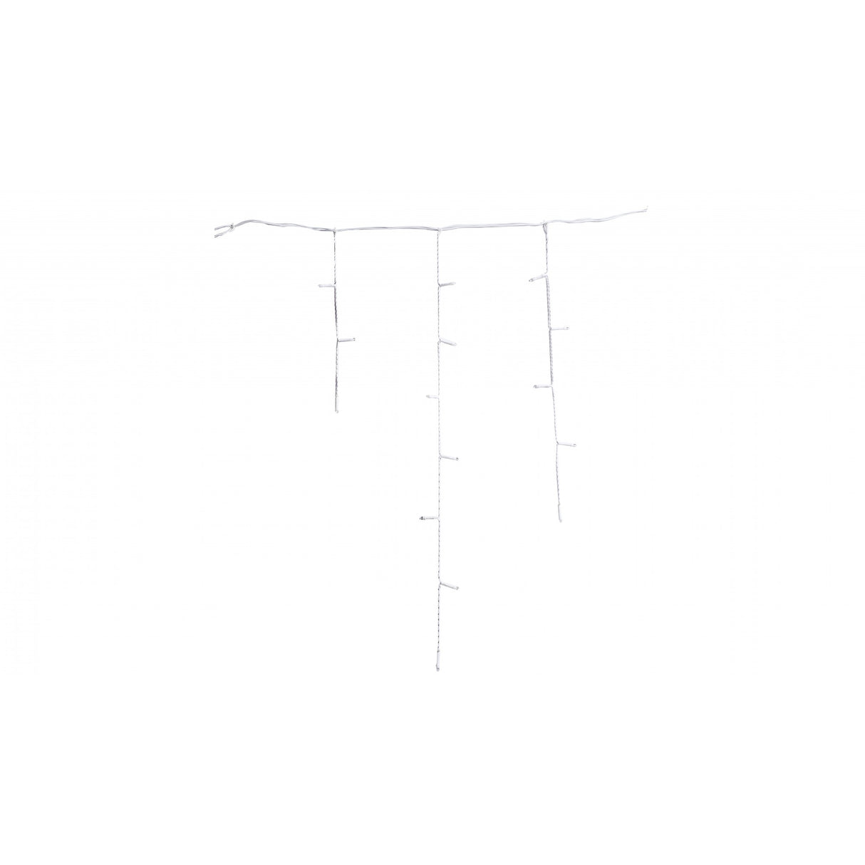 Sectiune de Craciun Vivimall® Tip Turturi, 8 jocuri de lumini Sectiu 5 m, 143 LED-uri, Interconectabila, Fir Alb, Alb Cald - vivimall.ro