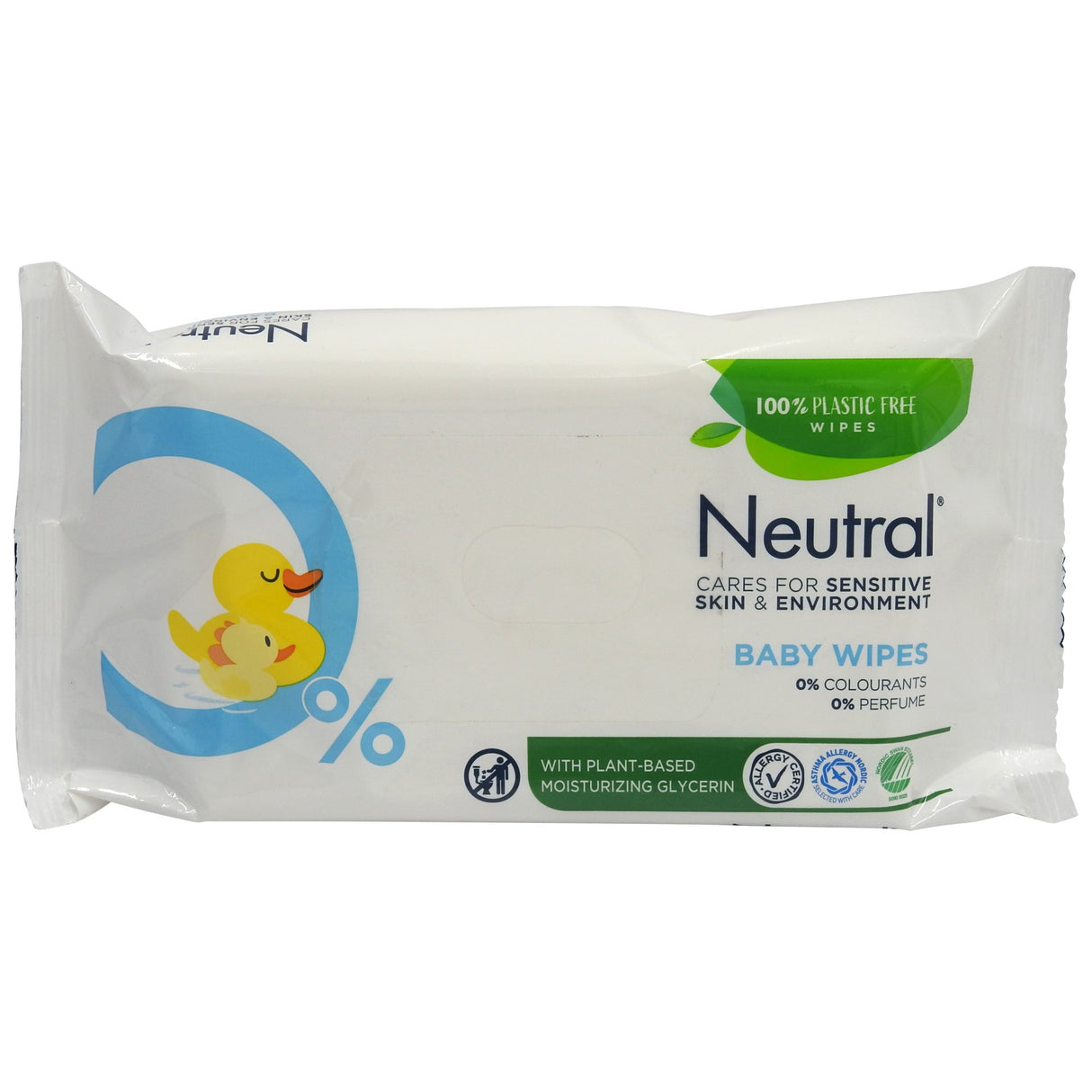 Nedves Törlőkendő, Neutrális, 52 db