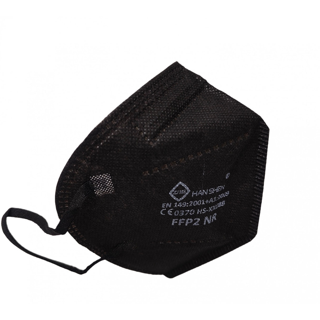 Set 1000 bucati Masca de protectie faciala, Flippy, de unica folosinta pentru adulti, FFP2, KN95 CE 0370, 5 straturi, nesterila, ambalaj individual, Negru - vivimall.ro
