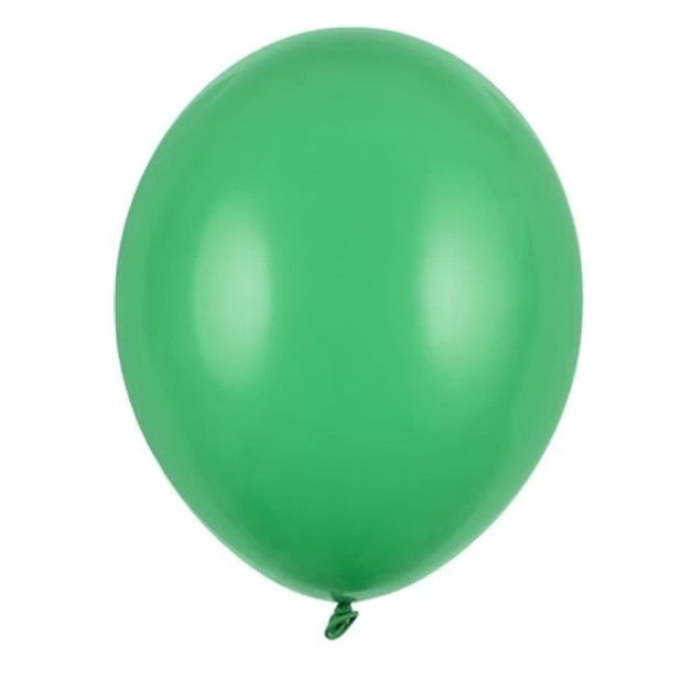 Set 12 Baloane, Flippy, din Latex Standard, 25 cm, Verde - vivimall.ro