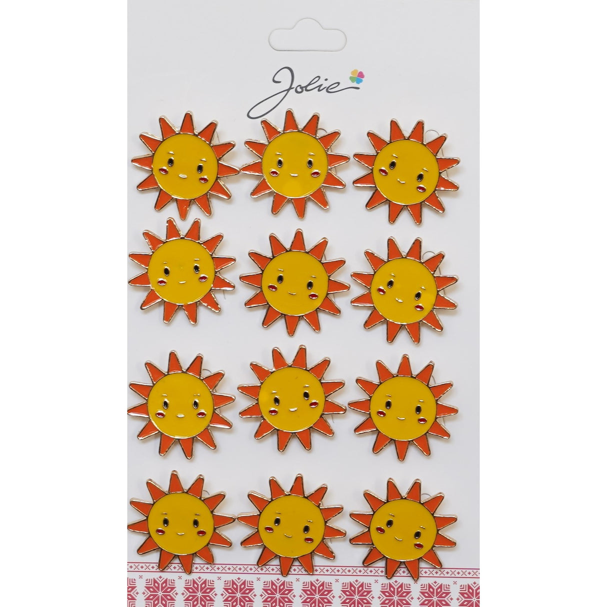 Set 12 brose pentru Copii Soare - vivimall.ro