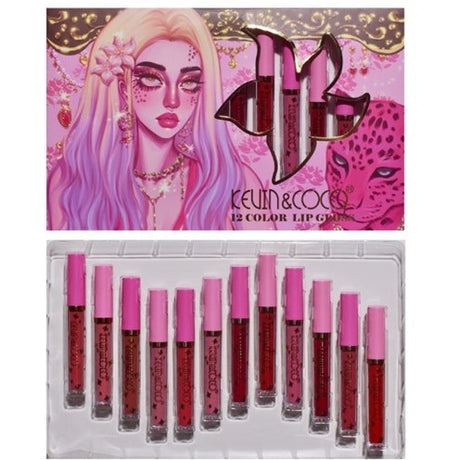 Set 12 Lip Gloss | LipsWow - vivimall.ro