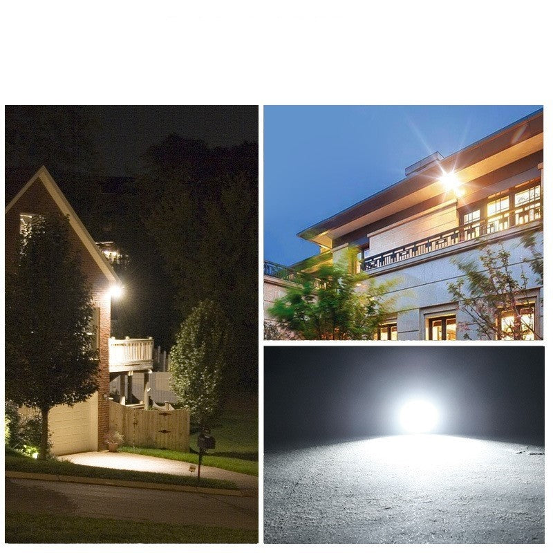 Set 2 proiectoare LED cu Panou Solar Vivimall, Senzor de miscare, Telecomanda, Waterproof, 322*2 LED-uri incorporate, 200W, 30*24 cm, IP67, Design Modern, Negru - vivimall.ro