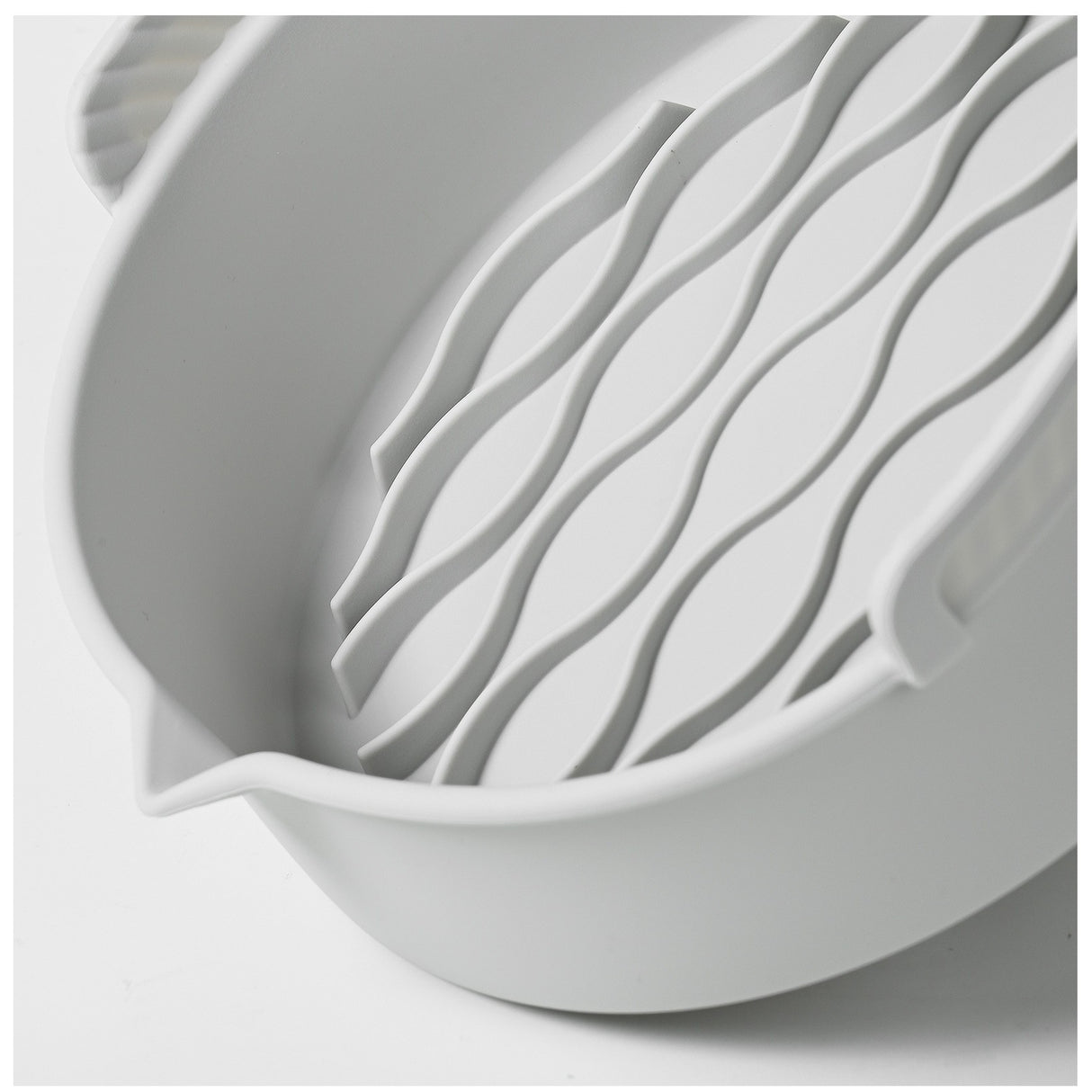 Set 2 tavi din silicon ecologic pentru air fryer Vivimall, temperatura maxima 230 grade, reutilizabile, reciclabile, cu manere anti-alunecare, fund antiaderent, 18.7 x 19.5 x 7 cm, gri - vivimall.ro