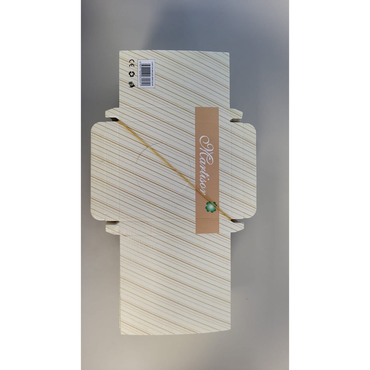 Set 200 Bucati Ambalaj pentru Borsa Decupaj Rotund, Model Crem Dung - vivimall.ro