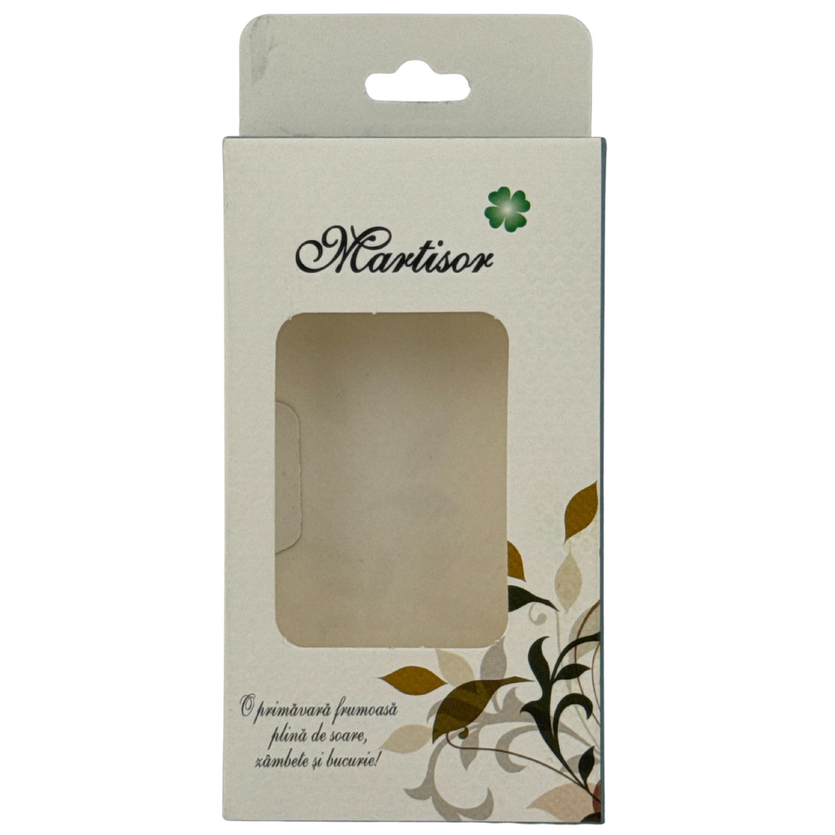 Set 200 Bucati Ambalaje de Carton pentru Martisoare, Vivimall, Cutii Brosa, Model Floral, Alb-Albastru - vivimall.ro