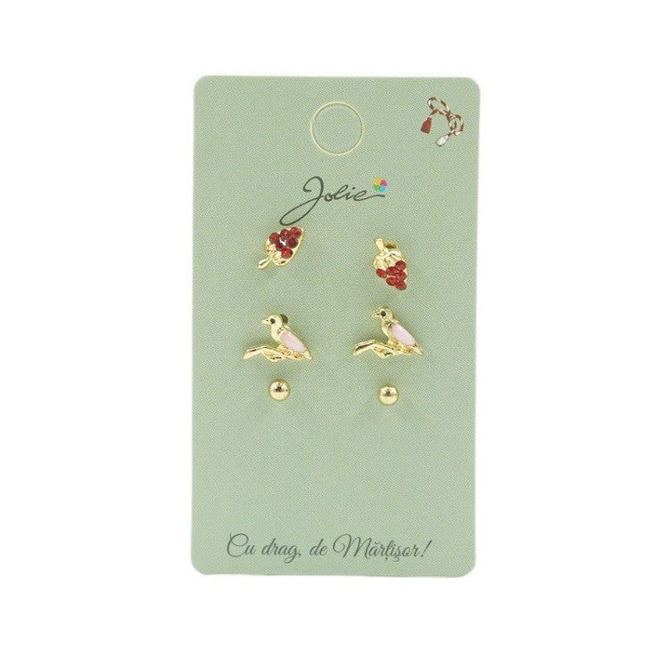 Set 3 perechi Cercei - vivimall.ro