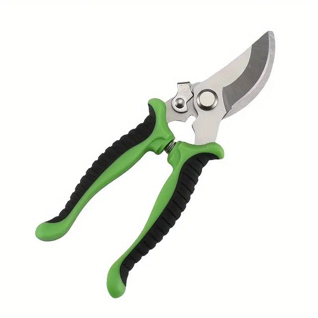 Set 4 Unelte de Gradinarit, Vivimall, pentru Indepartare Spini Trandafiri si Taiere, din PVC/Otel Carbon, Rosu/Verde - vivimall.ro