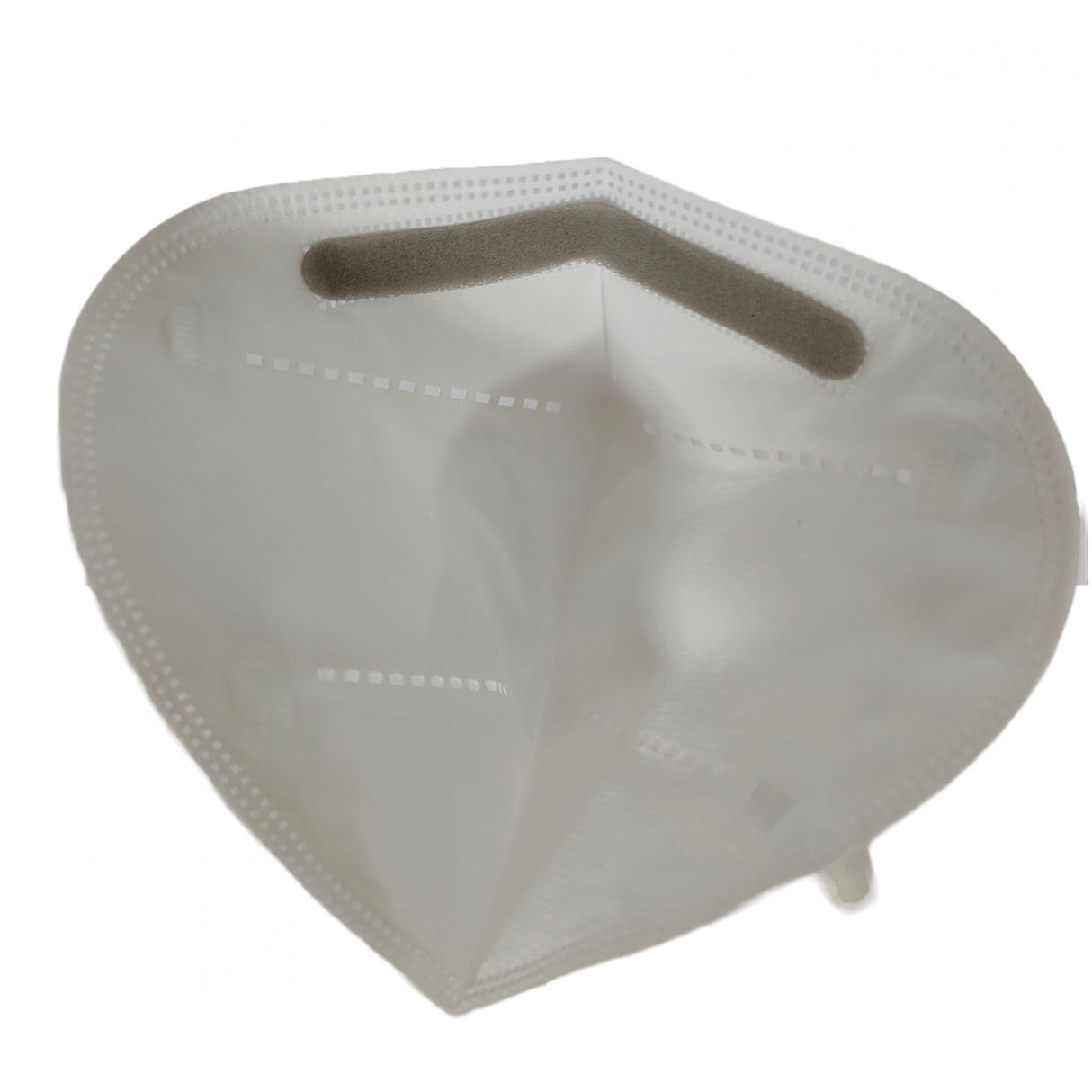 Set 48 bucati Masca de protectie faciala, Flippy, de unica folosinta pentru adulti, FFP2, KN95 CE 0370, 5 straturi, nesterila, ambalaj individual, Alb - vivimall.ro