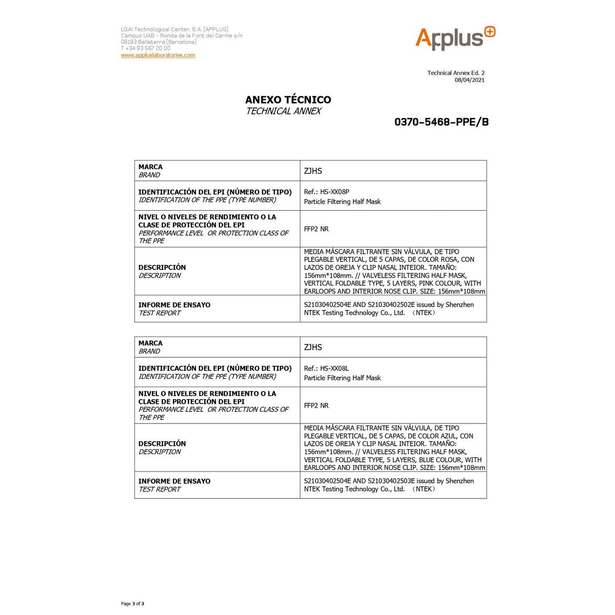 Set 48 bucati Masca de protectie faciala, Flippy, de unica folosinta pentru adulti, FFP2, KN95 CE 0370, 5 straturi, nesterila, ambalaj individual, Alb - vivimall.ro