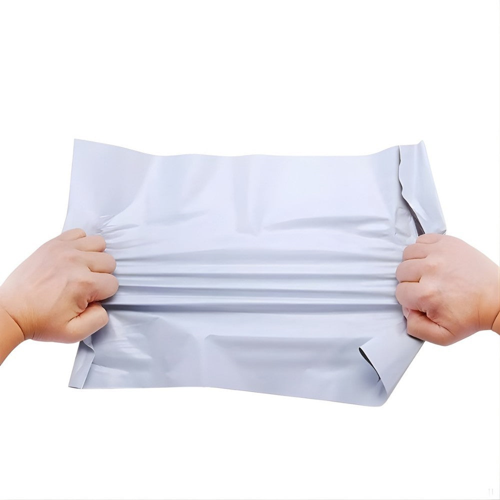 Pungă curierat deschisă 350x400x40mm, detaliu adâncime și capacitate de umplere