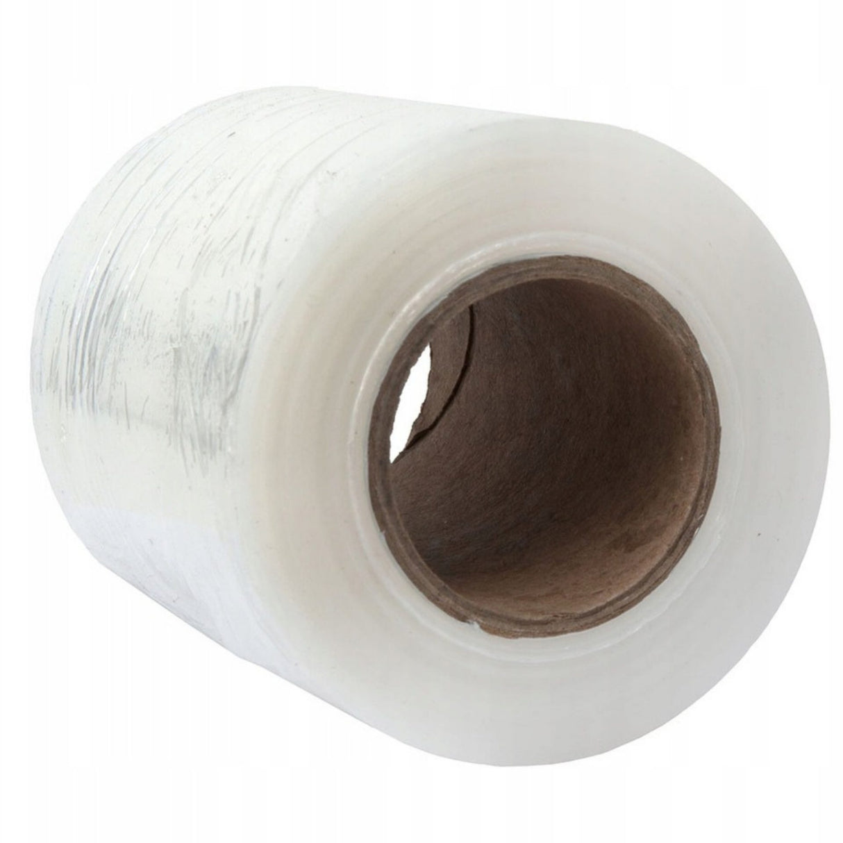 Set 6 Mini Role Folie Stretch Manuala pentru Ambalare, Impachetare si Fixare Produse, Utilizare Depozit si Transport, 12.5 cm, 0.38 kg pe Rola, Transparent
