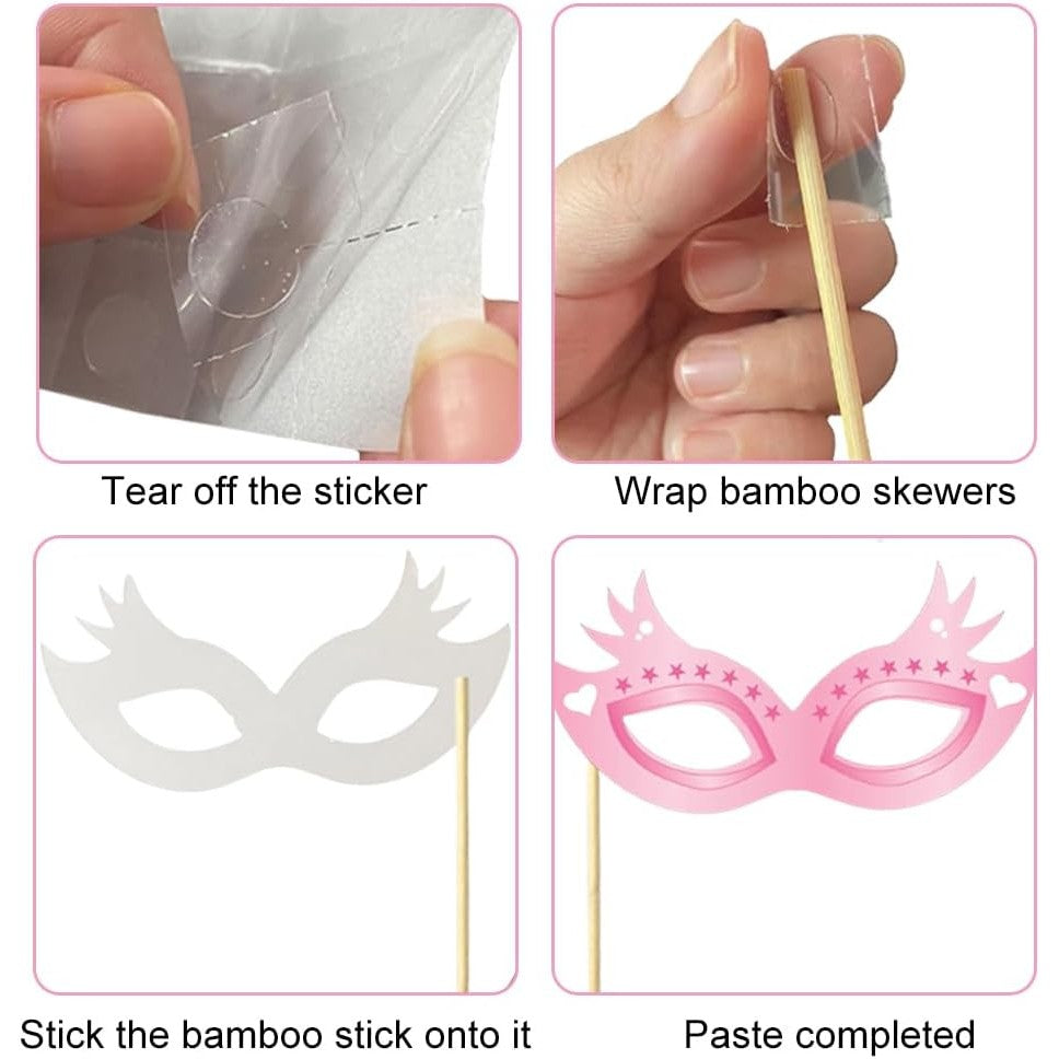 Set 60 de Accesorii pentru Petrecere, Vivimall, Tematica Nunta, Props pentru Coltul de Poze, Ochelari, Palarii, Mustata, Cravata, pentru Evenimente, Multicolor - vivimall.ro