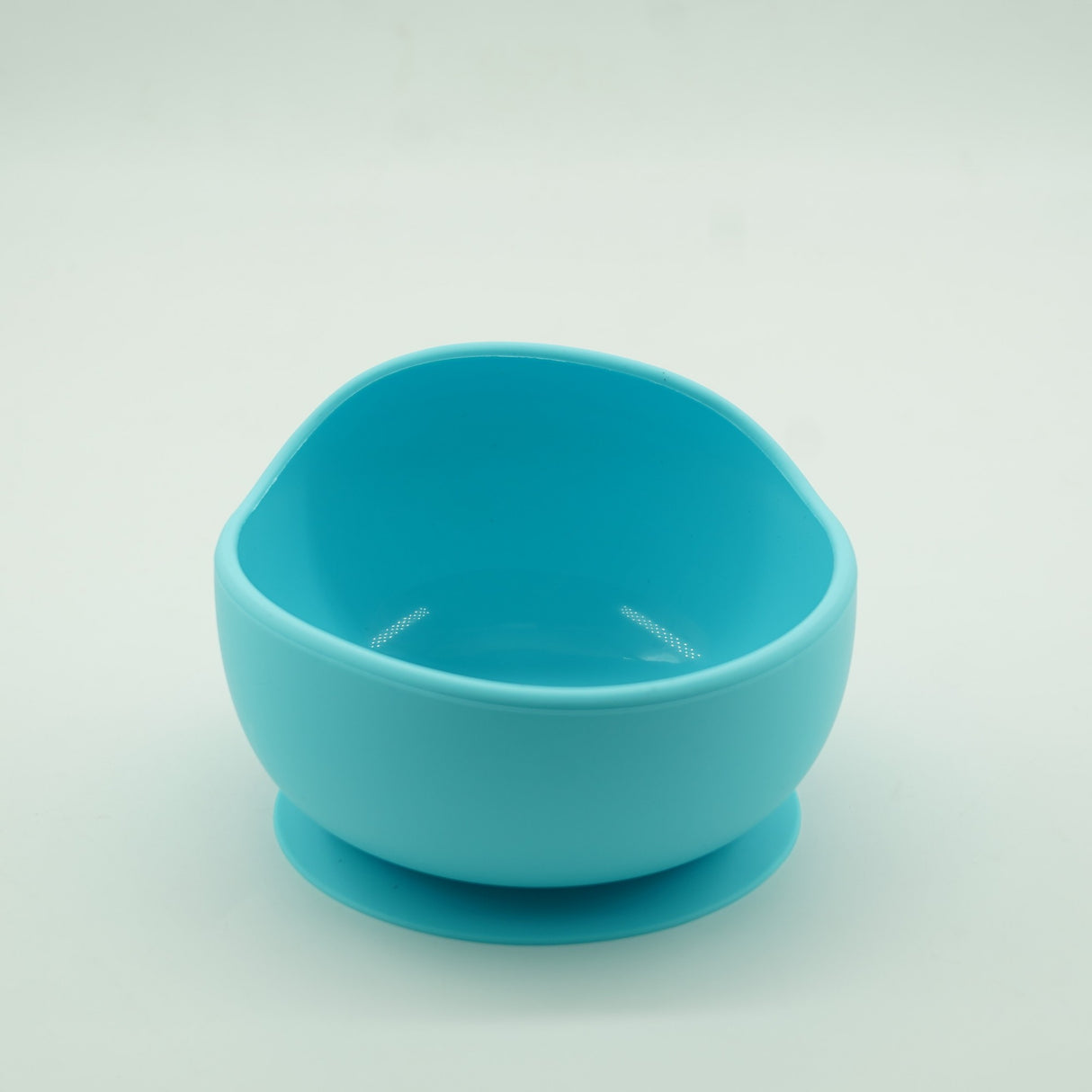 Set 8 piese diversificare bebelusi si copii din silicon Vivimall, baveta, farfurie compartimentata cu ventuza, bol cu ventuza, tacamuri din lemn si silicon, cana pentru gustari, fara alergeni, albastru - vivimall.ro