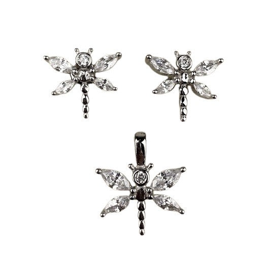 Set Argint 925 Libelula - vivimall.ro