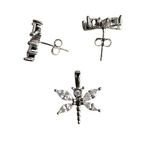 Set Argint 925 Libelula - vivimall.ro