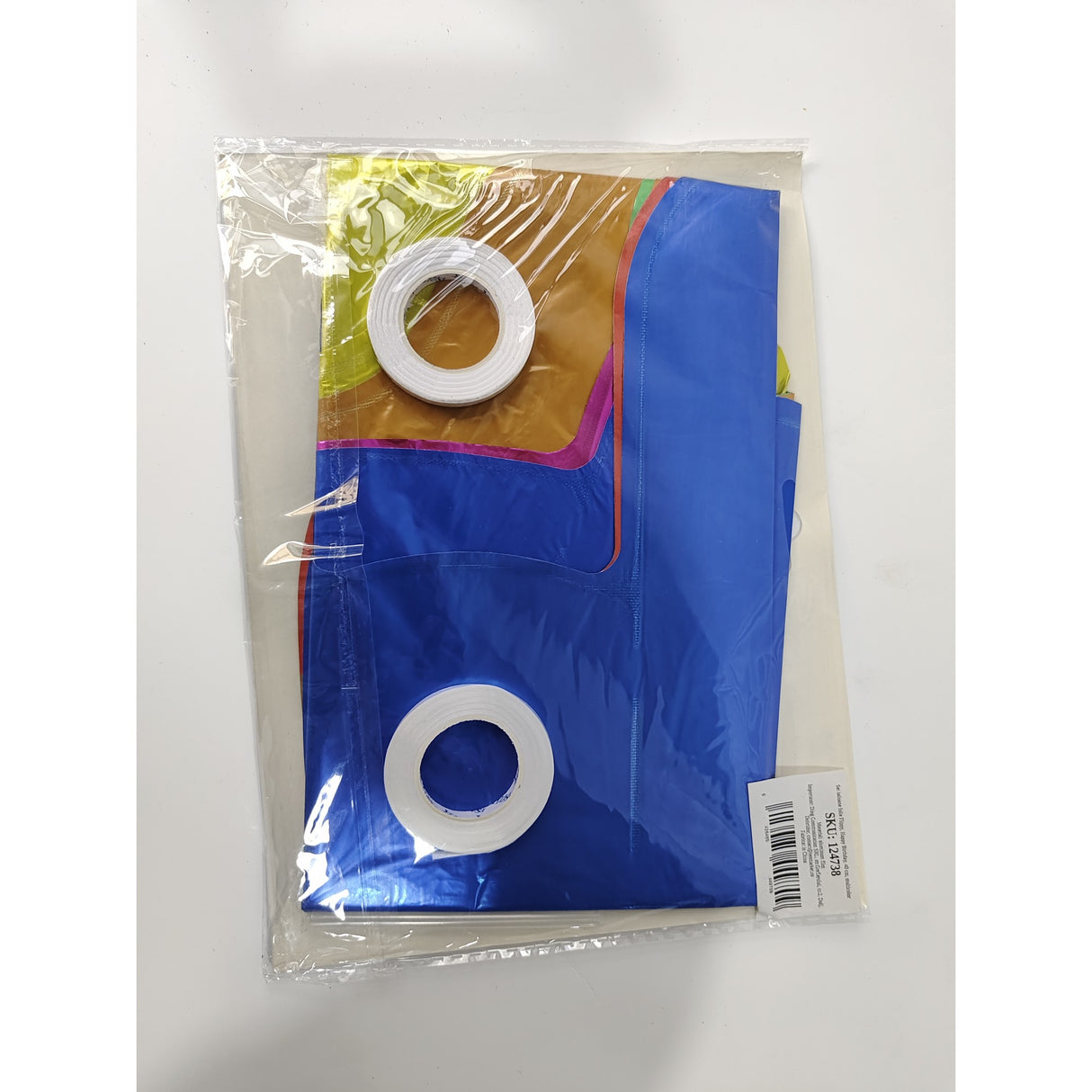 Set 13 Baloane Folie, Vivimall, Tip Ghirlanda, Model Happy Birthday, 40 cm, Multicolor - vivimall.ro