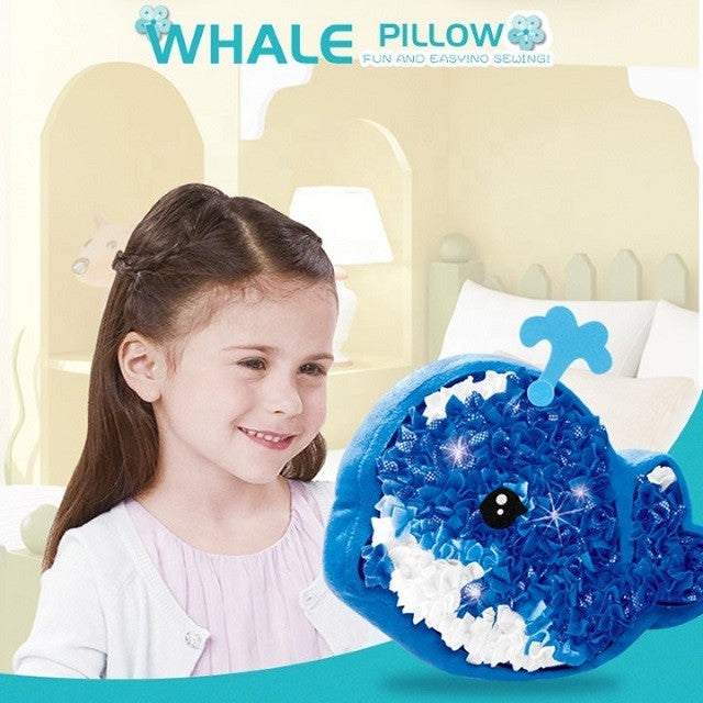 Set creatie perna pentru copii, Dream Kids, Delfin - vivimall.ro