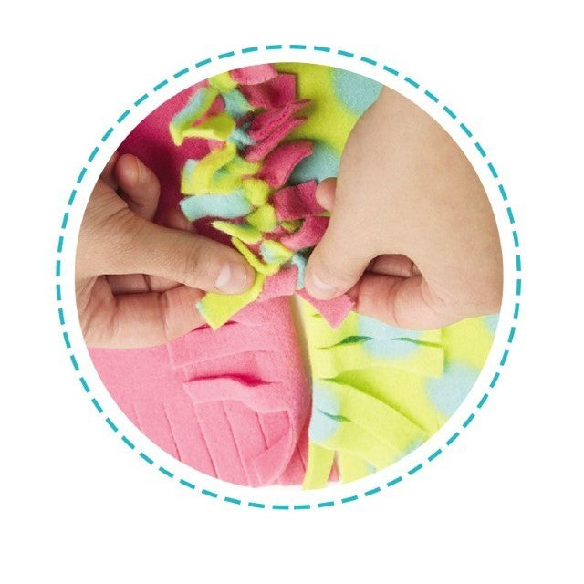 Set de creatie DIY Vivimall, patura pentru tesut si tricotat, multicolor - vivimall.ro