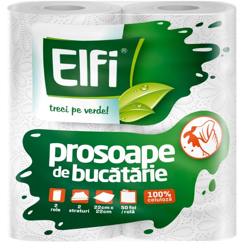 Set, Elfi Konyhai Papírtörlő 2 Rétegű, 2 db/