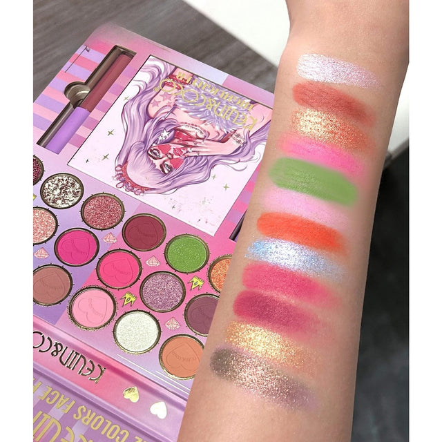 Set 4 Produse De Machiaj, Kevin &Amp; Coco, Vanilla Queen, 22 Culori, 19.7 X 21.2 X 2.5 Cm - vivimall.ro