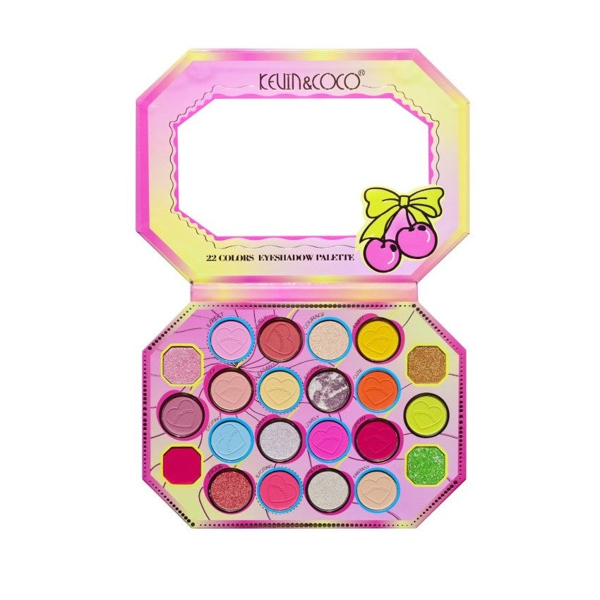 Paleta De Machiaj Pink Cherry | CheeryGlow - vivimall.ro