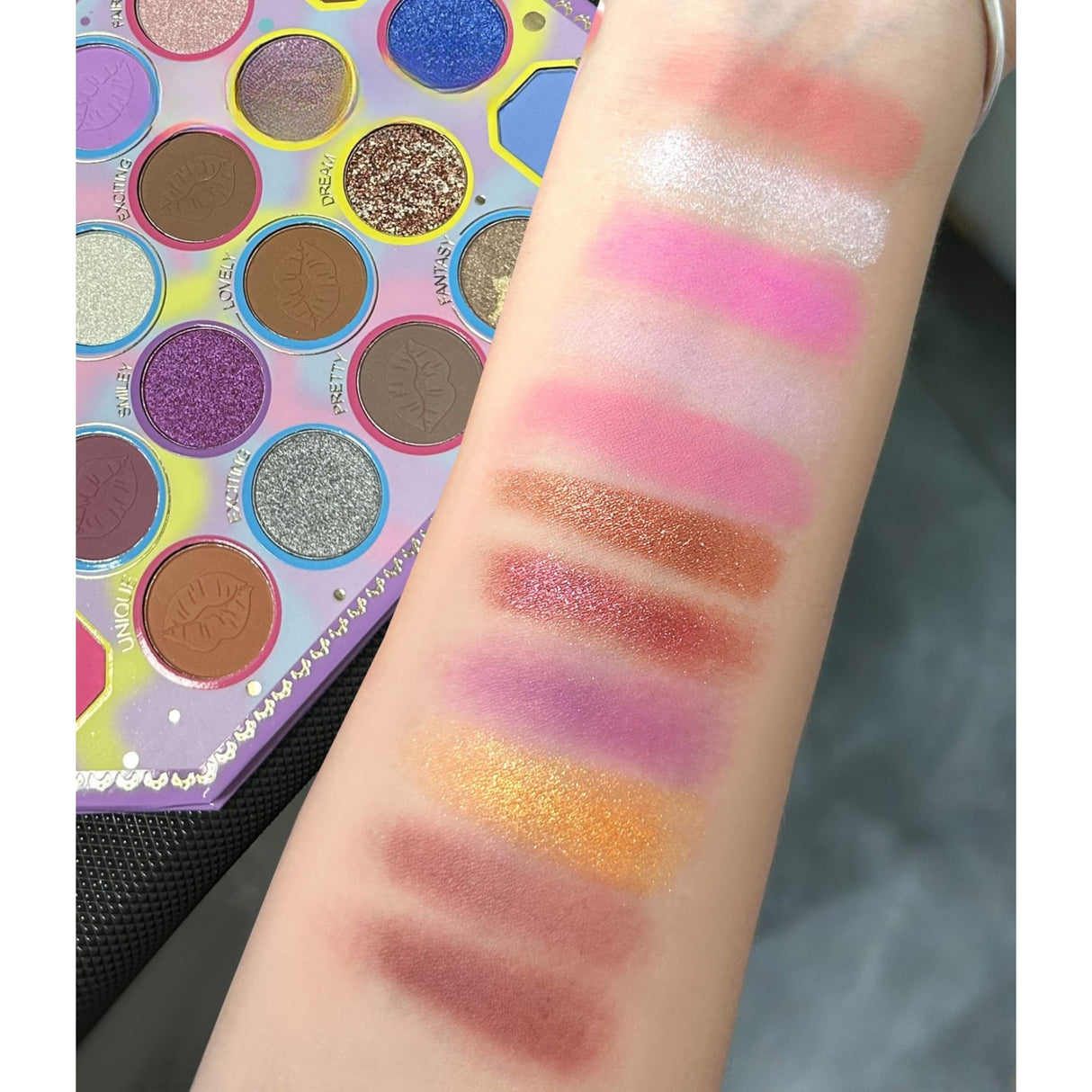 Paleta De Machiaj Violet Ice Cream | IceGlow - vivimall.ro