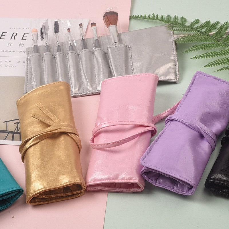 7 darabos hordozható sminkkészlet szürke tokkal